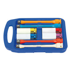 Torsionsstab+Felgenschon-Set 1/2" Schlagnüsse,17+19+21mm +13/16"