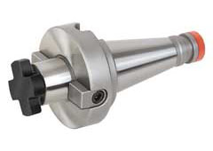 Messerkopf-Aufnahme SK40/22mm Bohrung für Köpfe mit Quernut