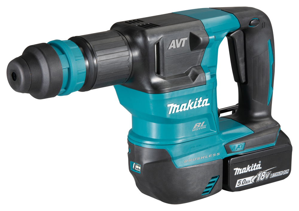 Akku-Meißelhammer MAKITA DHK180RTJ 18V 3,1J,2xAkku 5Ah,Ladegerät und Koffer