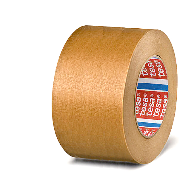 Abdeckband bis160°C 100mm/50m leicht gekreppt