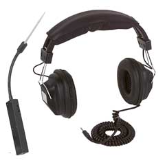 Elektronik Audiskop-Set,in Box mit Kopfhörer,200mm flexibles Mikro