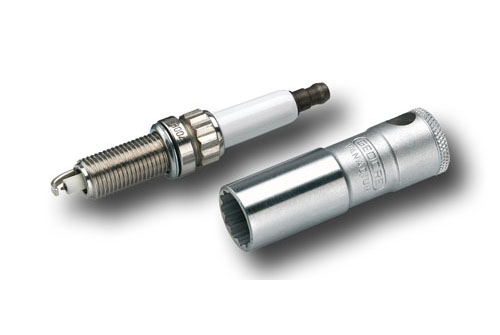 Zündkerzeneinsatz 3/8" 14 mm D 55