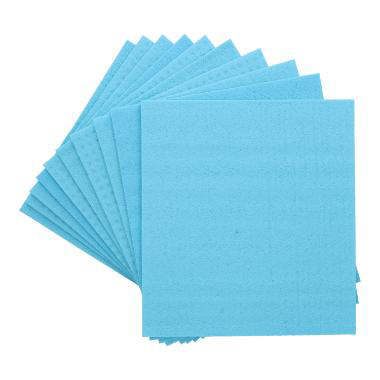 Schwammtuch blau 20x18cm 10 Stk.