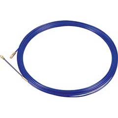 Glasfaser-Einziehsonde 3mm/10m Federsuchkopf,Zugöse und Reparatur-Set