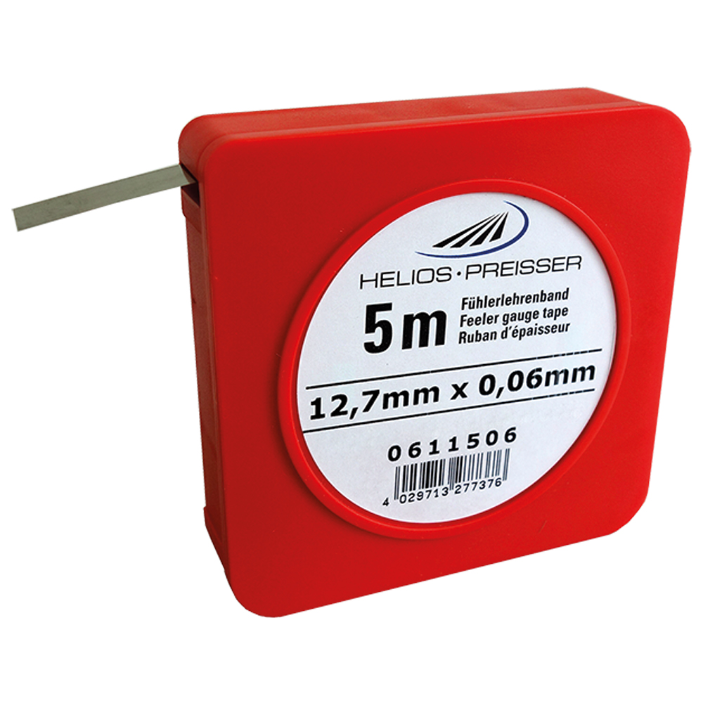 Fühlerlehre in Dose 0,06mm,5m lang,13mm breit