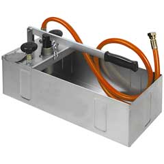 Druckprüfpumpe 0-20 bar INOX 12L Edelstahlbehälter