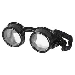 Schleifbrille farblos Modell 202 mit umfassendem Augenschutz