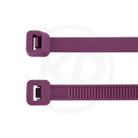 100 Stück Kabelbinder 4,8x200mm,Lila