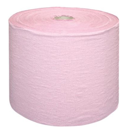 Industriekrepp rosa, 1-lagig, ca. 55g