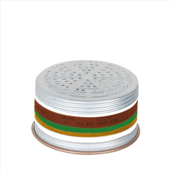 Kombifilter RA A1B2E2K1Hg NO CO 20 P3 Schraubfilter