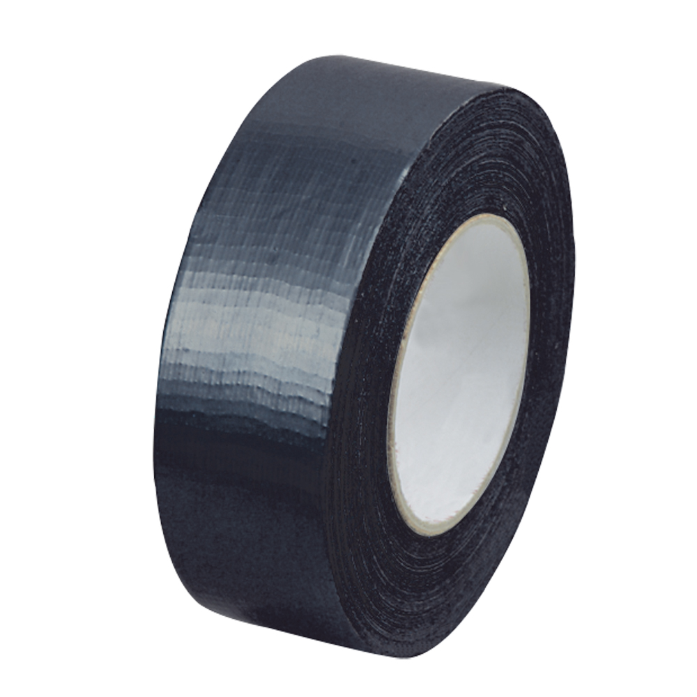 Reparaturband schwarz 50mmx50m PE,gut abreißbar,klebt überall,UNIVERSAL