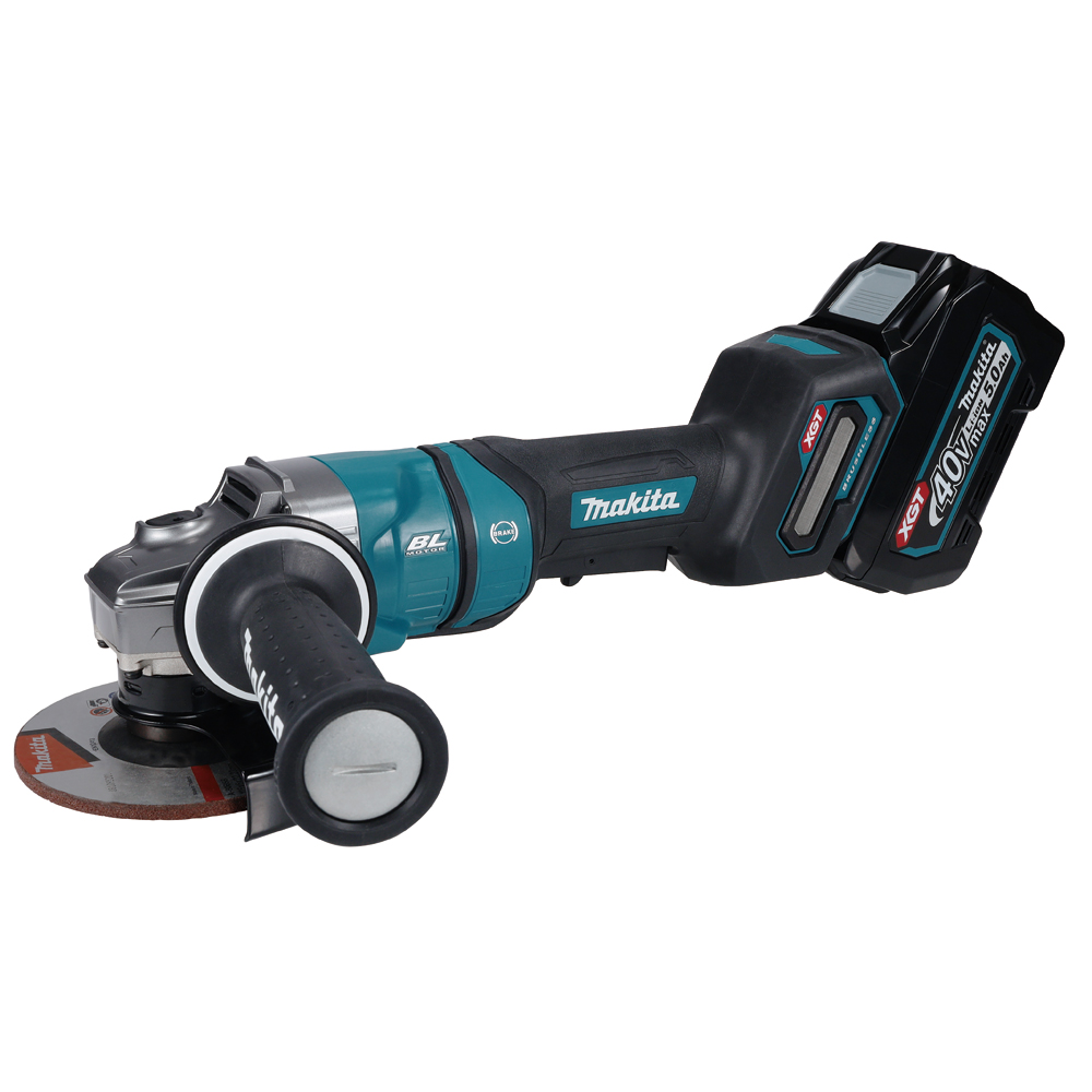 Akku-Winkelschl.. MAKITA GA050GT101 40V 125mm 2x 4Ah Akku,Koffer und Ladegerät