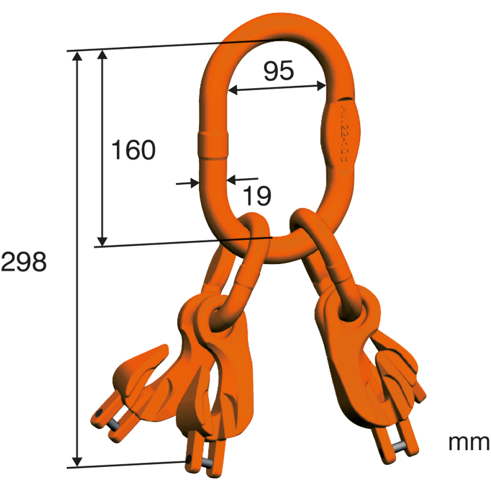 Kuppelhauptgarnitur Nicralloy VMXKW4-5/6 Güteklasse 10 - hochfest,nach EN 818-4