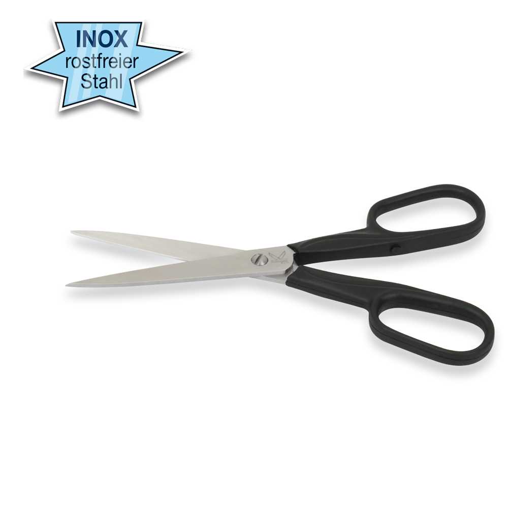 Inox-Allzweck-Schere spitz 150mm Spitzenqualität,Griffe schlagfest.Kunst