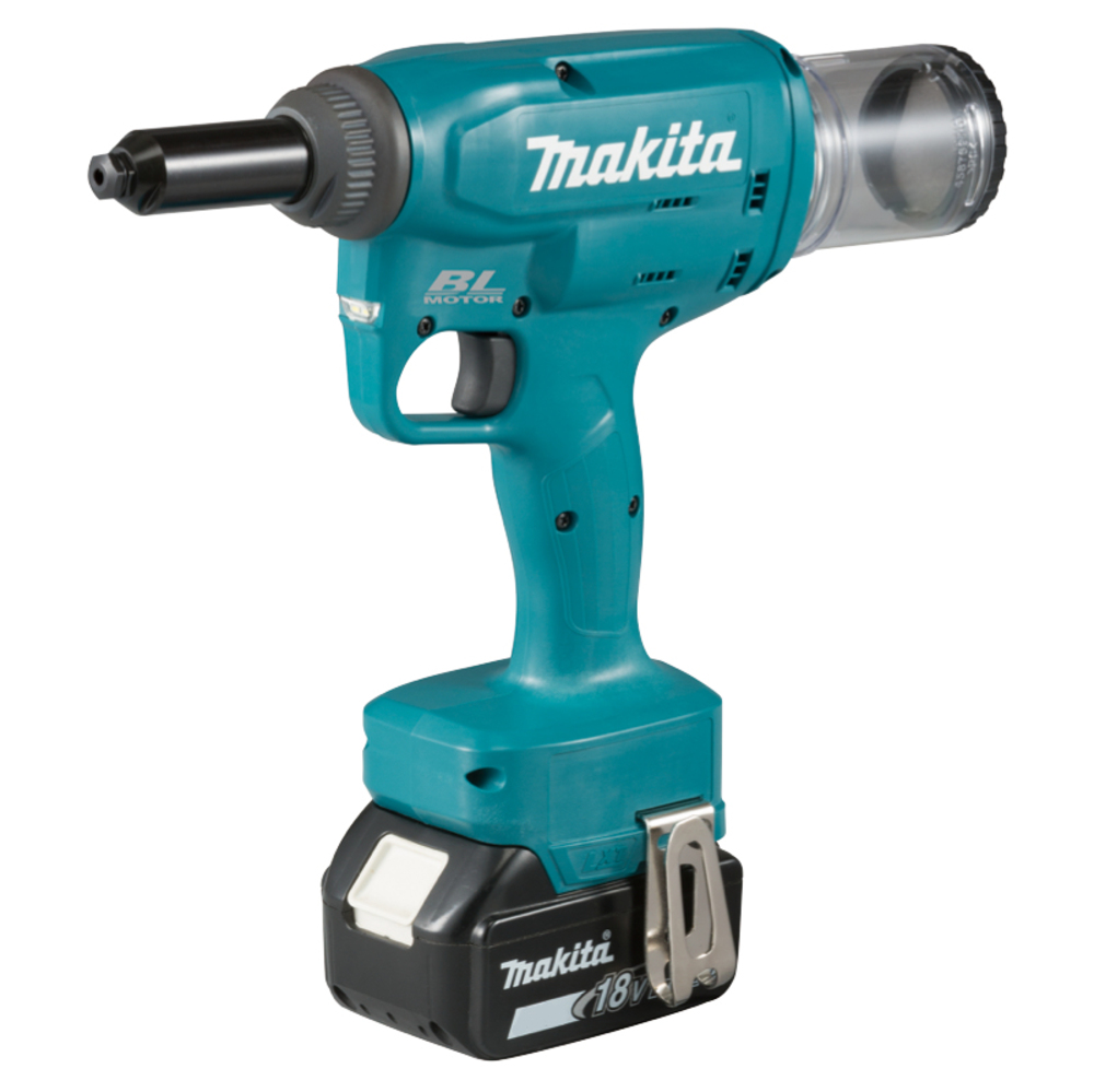Akku-Nietzange MAKITA DRV150RFJ 18V 2xAkku 3Ah,Ladegerät und Koffer