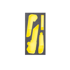 Schubladen-Modul 9 LEER Stiftschl+Cut. 1/3 PermaPor 165x330x35mm