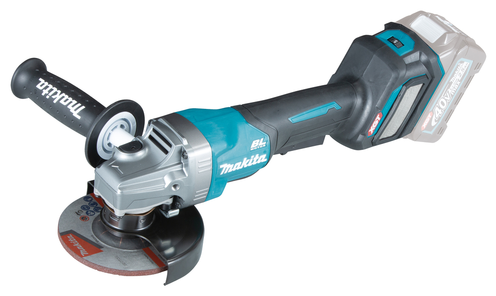 Akku-Winkelschl. MAKITA XGT GA032GZ 40V 125mm ohne Akku,Koffer und Ladegerät