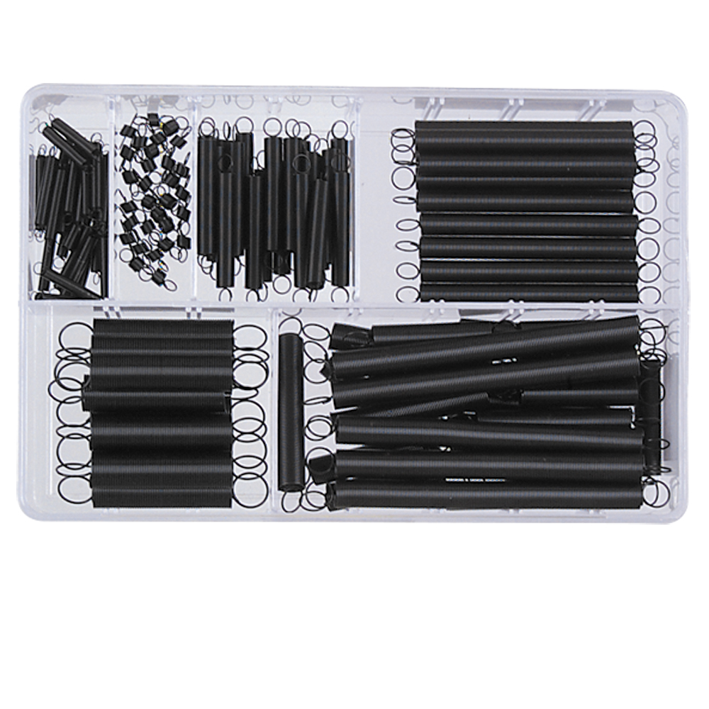 Zug-Federn-Satz TOP-REP 125-teilig brüniert,in Box