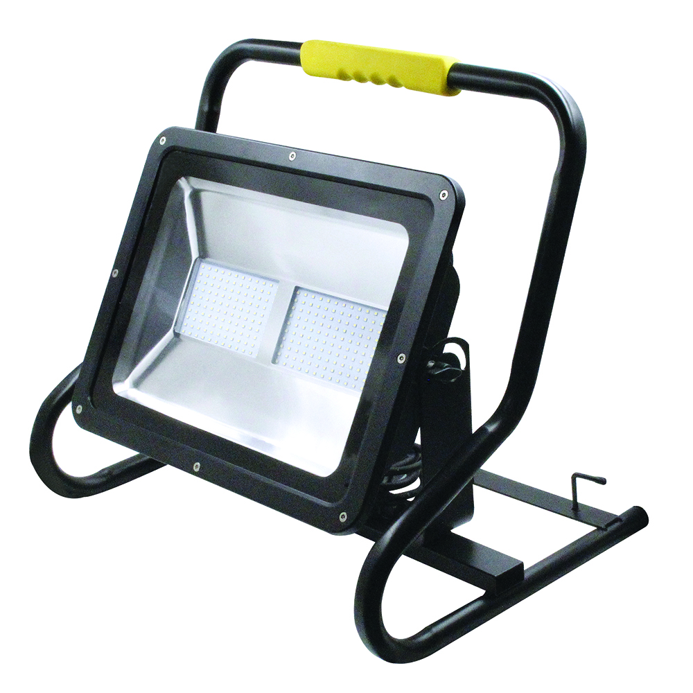 LED Strahler 80W 5600lm 4000K 220-240V IP65,5m Kabel,Traggestell