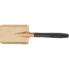 Cu-Be Schaufel 120x200mm kurz Stiel antimagnetisch,nicht funkenreißend