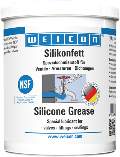 Silikonfett WEICON 450g NSF H1-Registriert