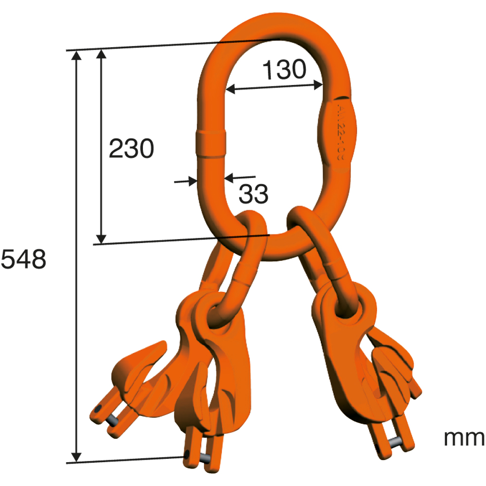 Kuppelhauptgarnitur Nicralloy VMXKW 4-13 Güteklasse 10 - hochfest,nach EN 818-4