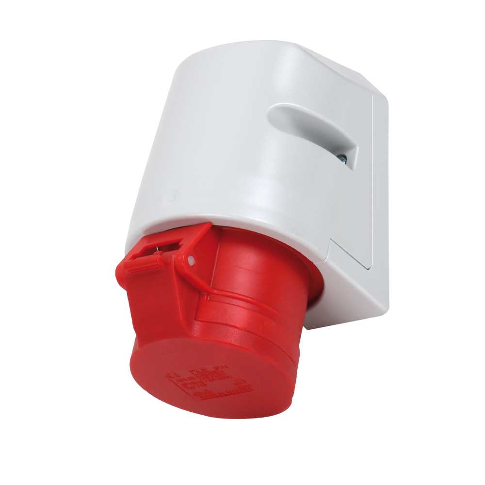 CEE-Wanddose 400V/16A,5-polig