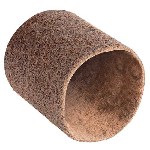 Schleifvlies-Hülse braun 90x100mm grob zum Mattieren
