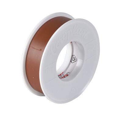 Isolierband COROPLAST "BRAUN" 15mm x 0,10mm x 10m VDE,ÖVE,DIN,EN Prüfz