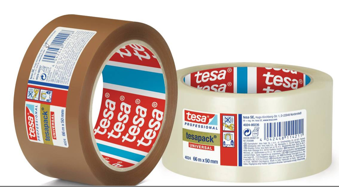 Klebeband TESA braun 50mm x 66m leise abrollend hohe Klebekr. UV-stabil