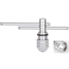 Ratsch-Werkzeug-Halter M6-14,starr,5-10 mm li+re,verstellbar,mit Kraftgriff