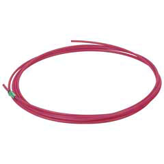 Teflonseele 3,5m rot für 1-1,2mm Alu-Drahtdurchmesser