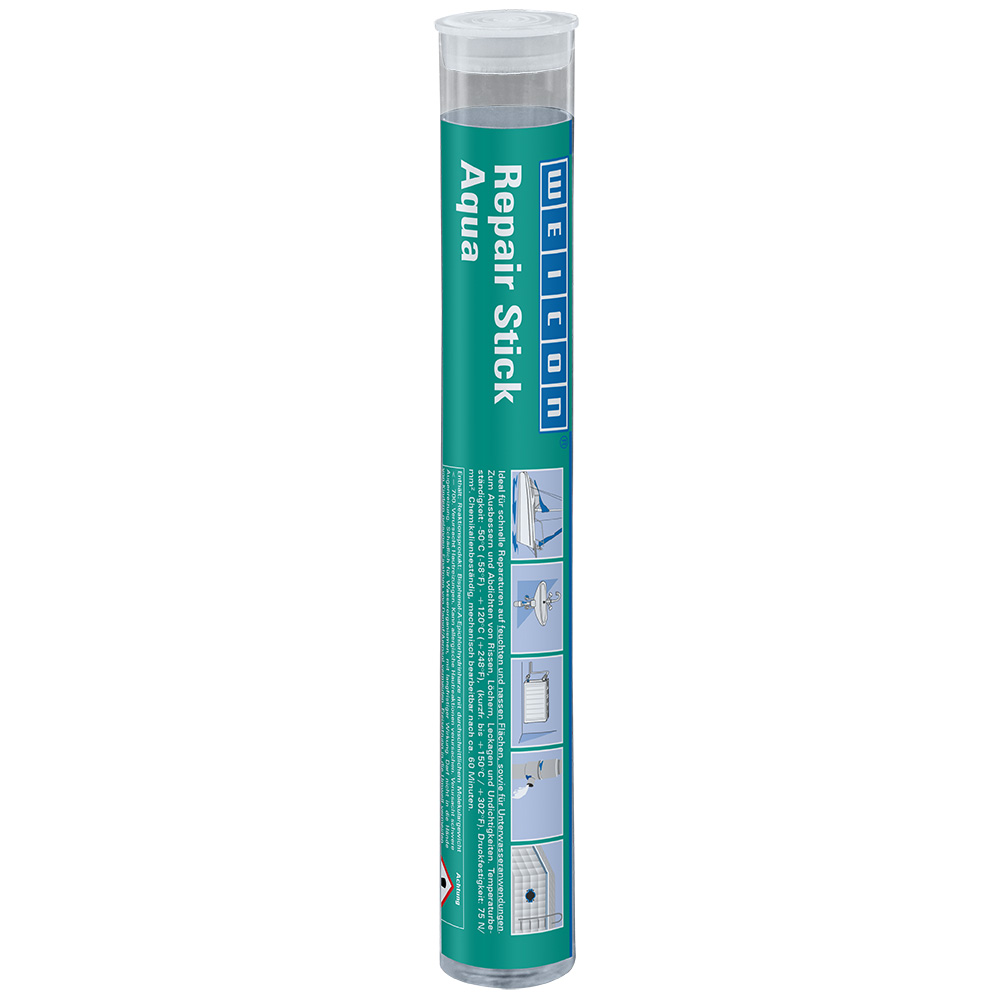 Aqua-Repair-Stick knetbar für feuchte und nasse Flächen,weiß