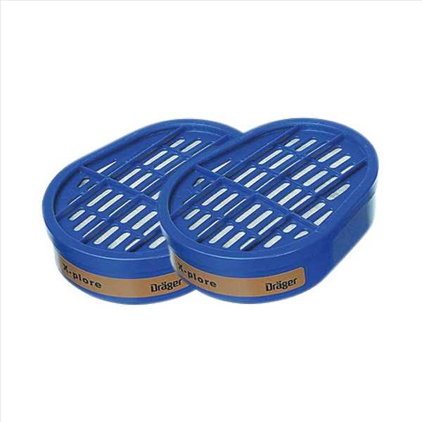 1 Paar Gasfilter A1B1E1K1 gegen anorgane und organische,saure Gase und Amoniak