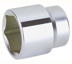 6-Kant-Stecknuss 3/4" 60mm Chrom-Vanadium-Stahl,verchromt