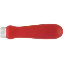 Feilenheft GRIP 120mm rot,9,0mm Bohrung klassische Form,Micro-Rauh