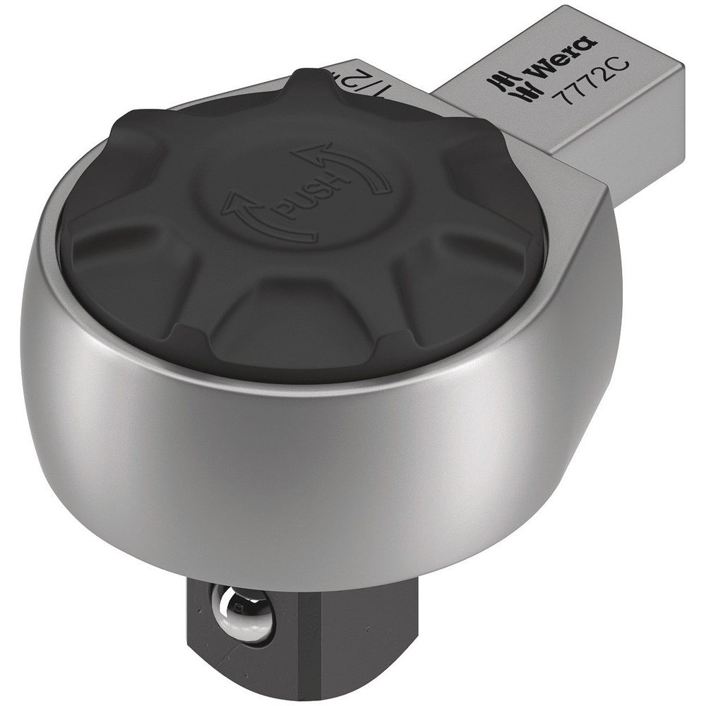 Einsteck-Knarre 1/2" 9x12mm,WERA für Drehmomentschlüssel,Vandium-Extra