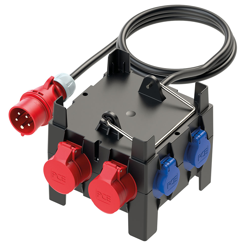 Stromverteiler IMST IP44,2x16/5,2m Kabel H07RN-F 5G2,5mm²