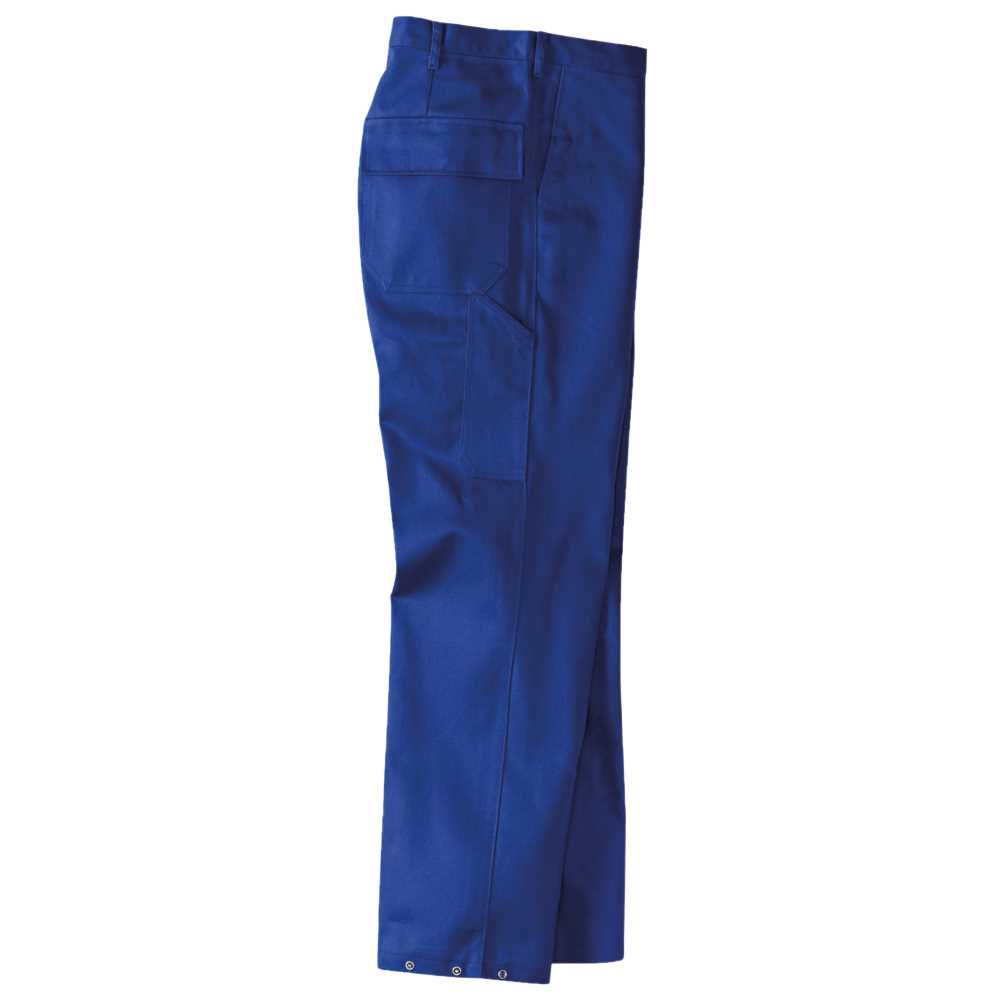 Bundhose NOMEX III Gr.62 königsblau Flammschutzbekleidung,265g/m²