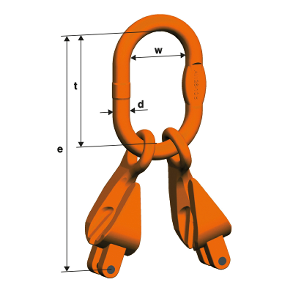 Kuppelhauptgarnitur Nicralloy VMXKW 2-10 Güteklasse 10 - hochfest,nach EN 818-4
