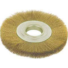 Messingdrahtrundbürste 250x35x25 Drahtstärke 0,20