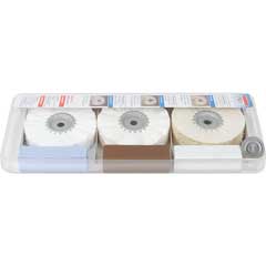 Polierset 10-teilig 100x25mm Vorpolieren+Polieren+Hochglanzpolieren