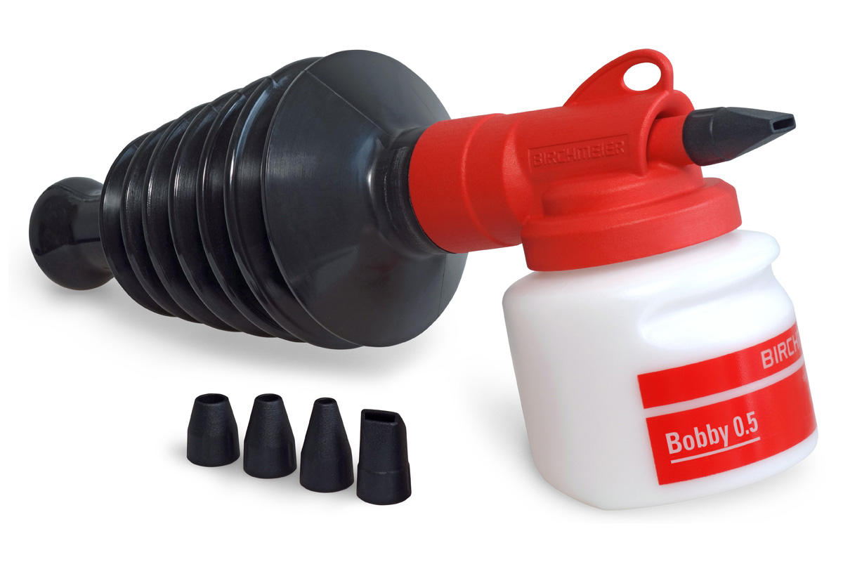 Pulverzerstäuber 0.5 Liter inkl.Düsenset 5tlg. Rund-,Winkel.-u. Flachstrahldüsen