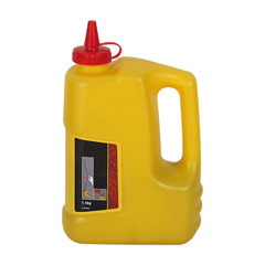 Markier-Kreide,1kg Pulver,rot,für Markier-Senklot in Kunststoffflasche