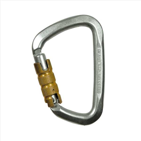 Stahlkarabiner Large OW: 25mm EN 362, Catch-free, Tri-Lock