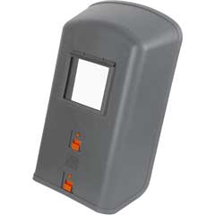 Schweiß-Schild ohne Glas,gerade,aus Thermokunststoff