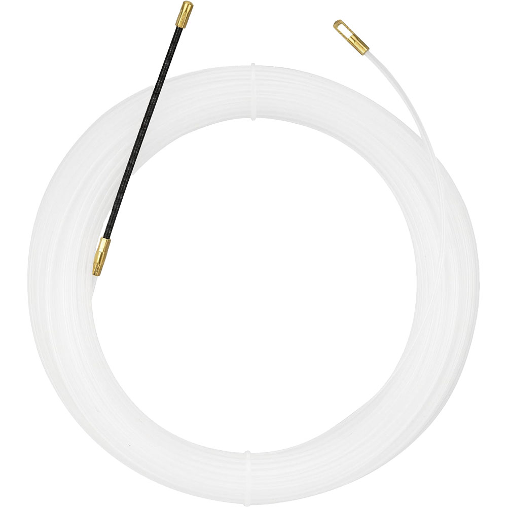 Kunststoff-Einziehfeder 10m mit Suchfeder,keine Gefahr vor Stromschlag