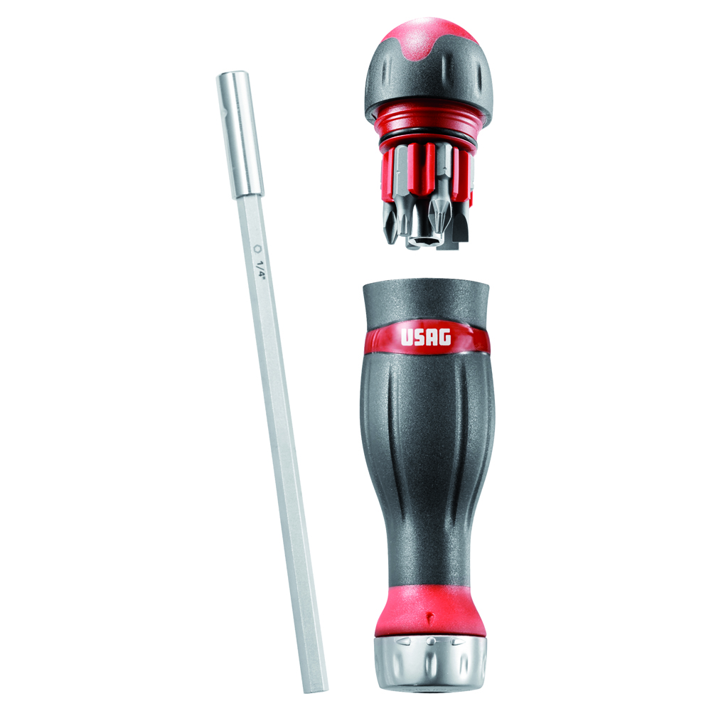 Combidrive-Satz U333K S 8-teilig Schlitz+PH+6-kant-Einsatz