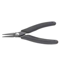 Spitzzange SNIP-Antistatik Oval 140mm Spitzen-Ø 1mm,32mm Backen