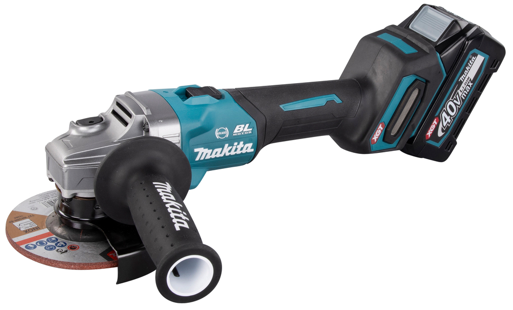 Akku-Winkelschl. MAKITA GA005GM201J 40V 125mm 2xAkku 4Ah,Koffer und Ladegerät